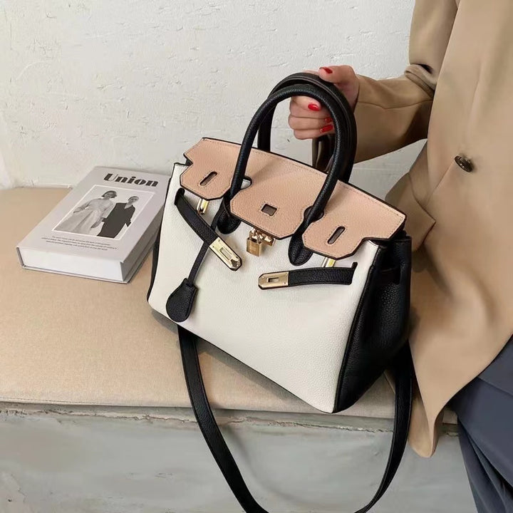 Bolso estilo Hermes Birkin colorido