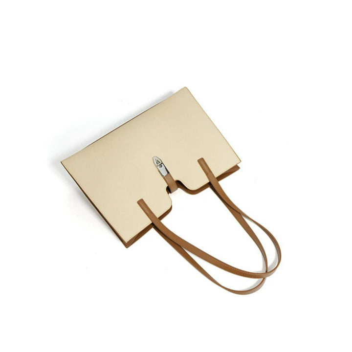 Bolso de hombro con cierre