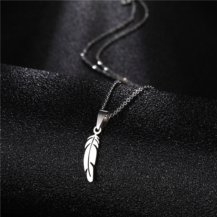Collar de pluma