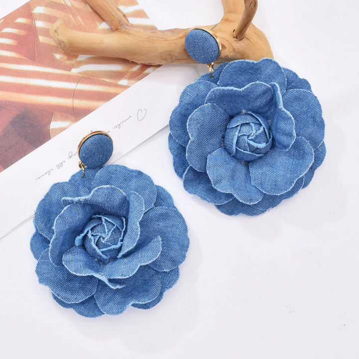 Pendientes de Jeans