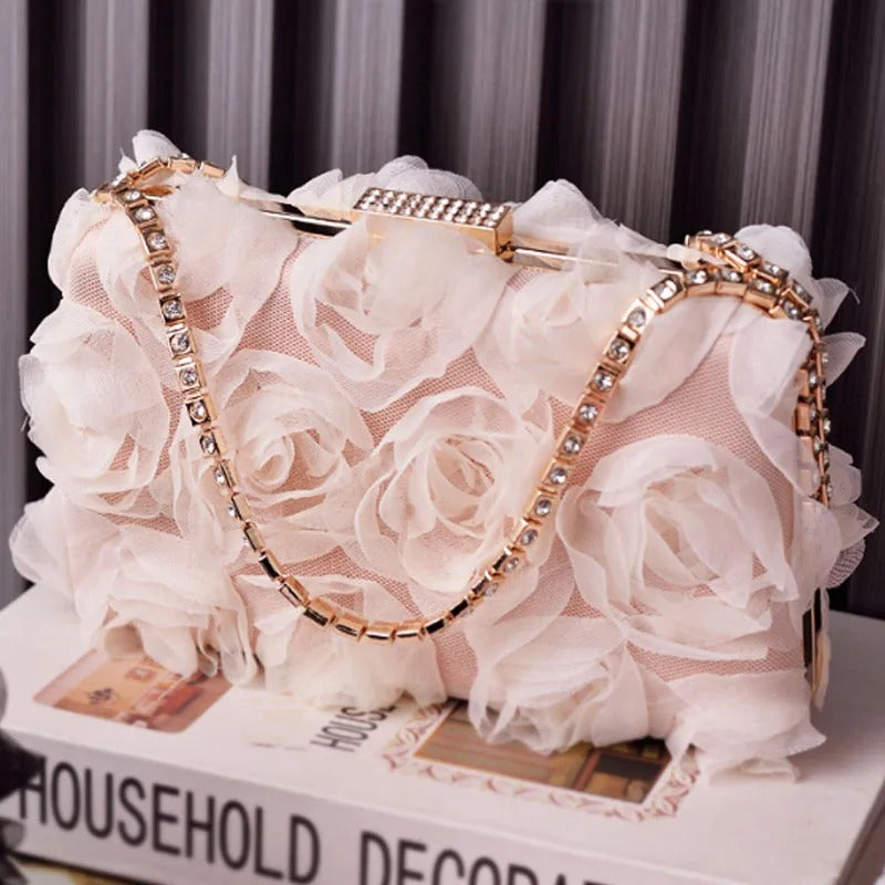 Bolso de rosas de lujo